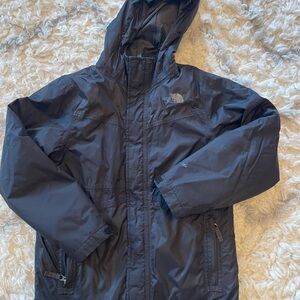 The North Face Black Hooded 3-in-1 Coat